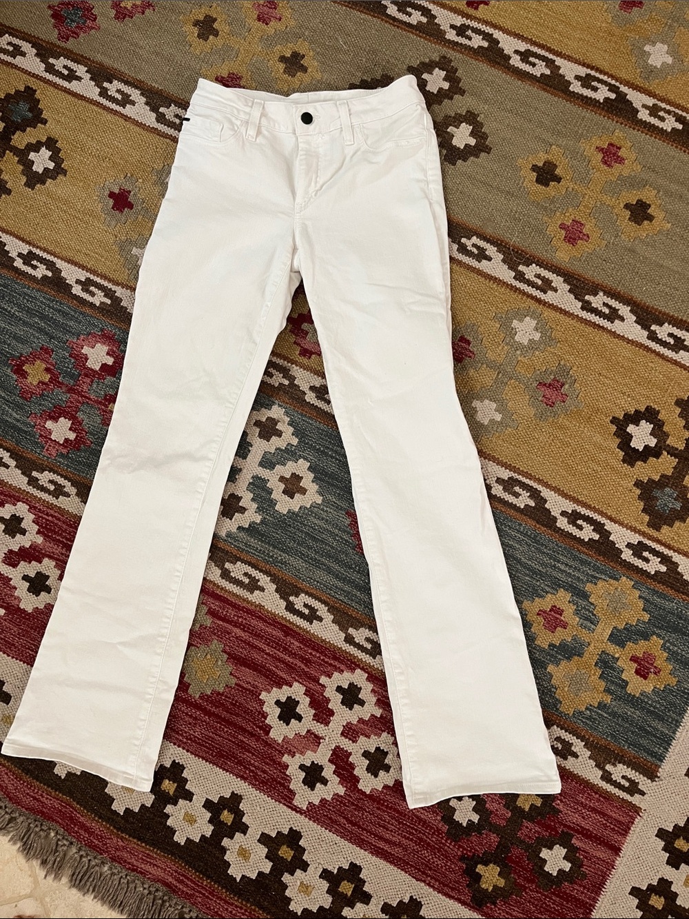 Joe's Jeans White Flare Leg Jeans - The Honey